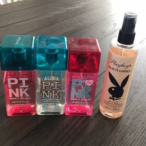 Pink and playboy body mist